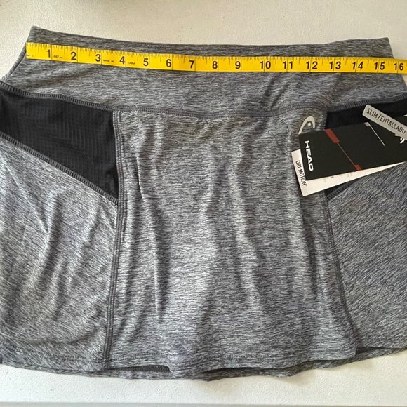 HEAD Ladies Large Dri-Motion Tennis Pickleball Golf Outdoors Athletic Skort NWT - Picture 11 of 12
